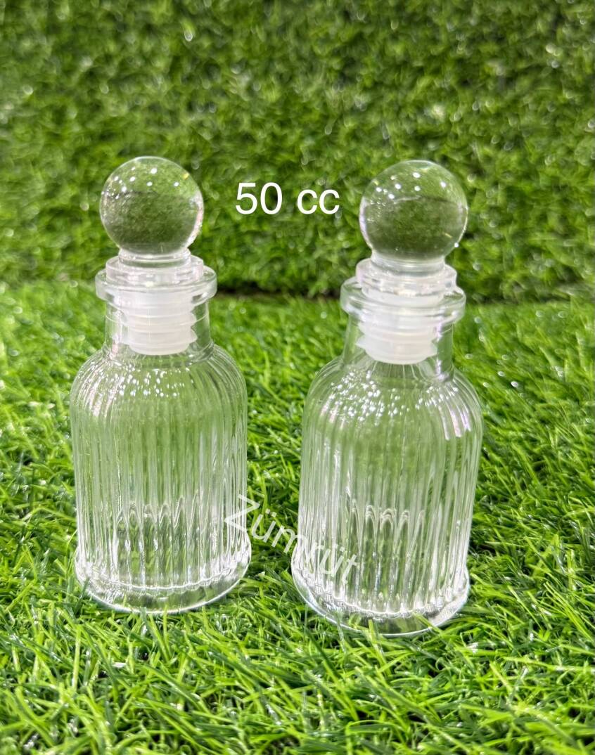 50 CC Cam Misket Cam Kapaklı Şişe -006 - 1