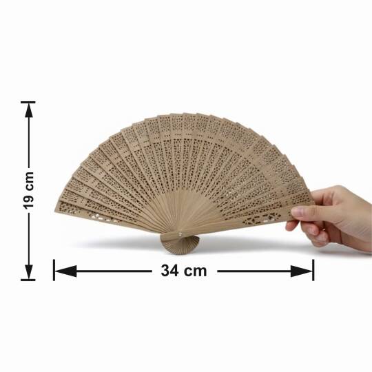 Ahşap Yelpaze Hediyelik