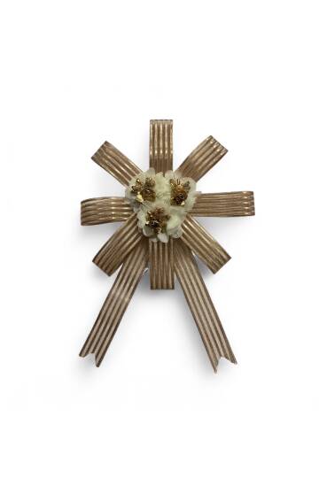 Bohça Süsü Cappuccino- Krem Lazer Güllü