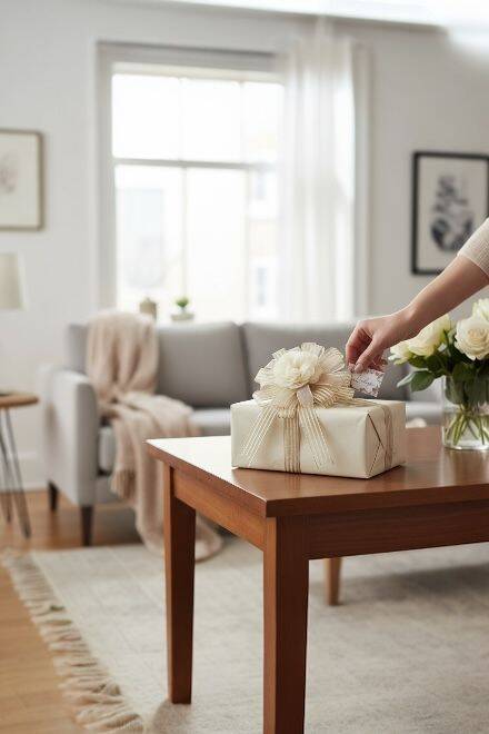 Bohça Süsü Organze Güllü Cappuccino - 3