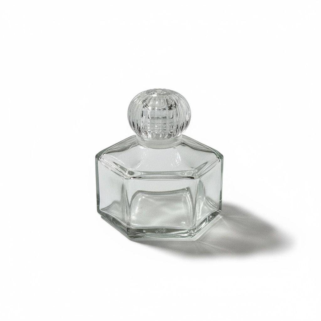 Cam Kolonya Şişesi Altıgen Koli:165 Adet ZMT-854 - 3