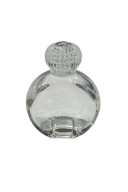 Cam Kolonya Şişesi Yassı Yuvarlak Adet ZMT-83 - 3