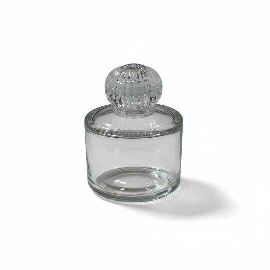 Cam Kolonya Şişesi Yuvarlak Silindir Adet ZMT-87 - 2