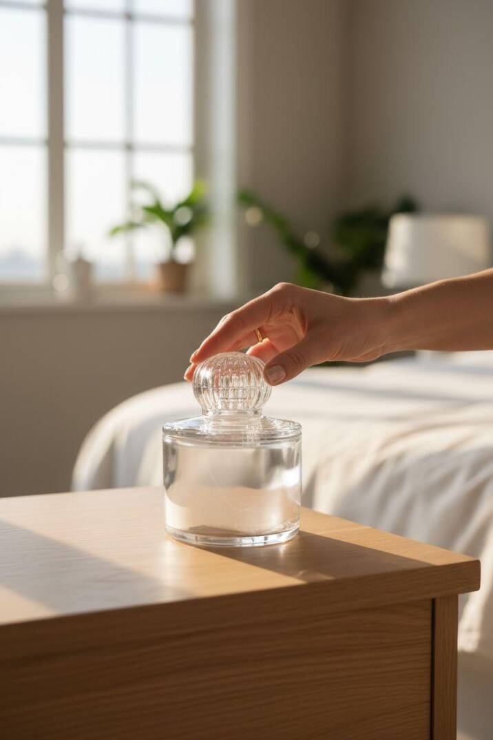 Cam Kolonya Şişesi Yuvarlak Silindir Adet ZMT-87 - 3