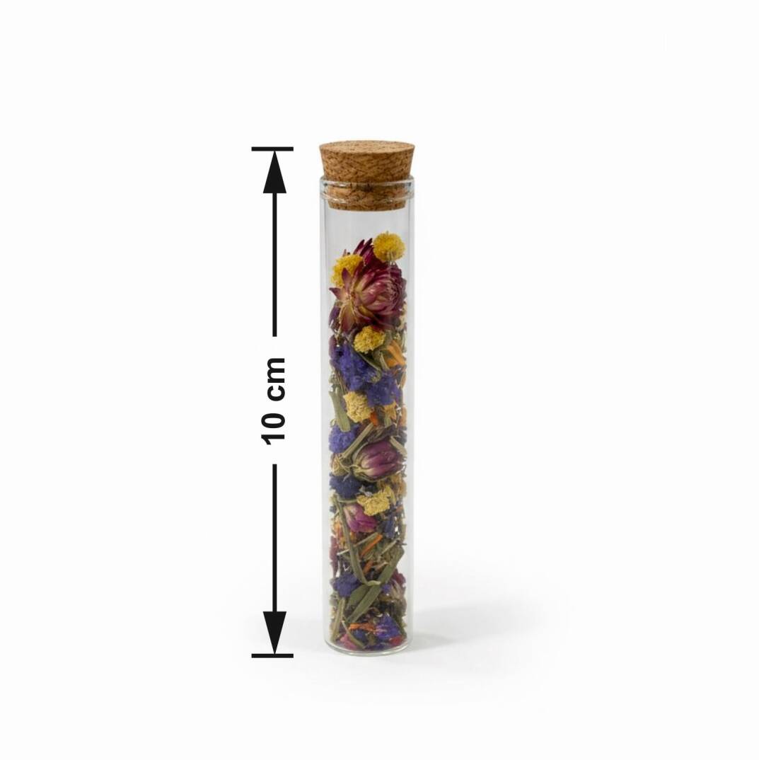 Cam Tüp Şişe 10 Cm Koli:366 Adet ZMT-89 - 1