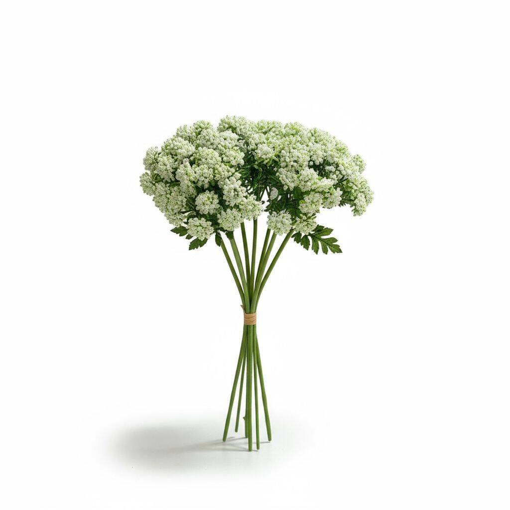 Renkli Tomurcuk Plastik Borulu 9 Kafa Beyaz ZMT-812 - 1