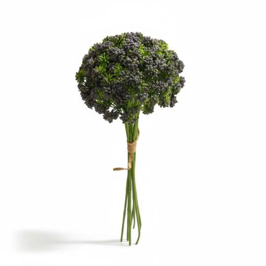 Renkli Tomurcuk Plastik Borulu 9 Kafa Antrasit ZMT-812