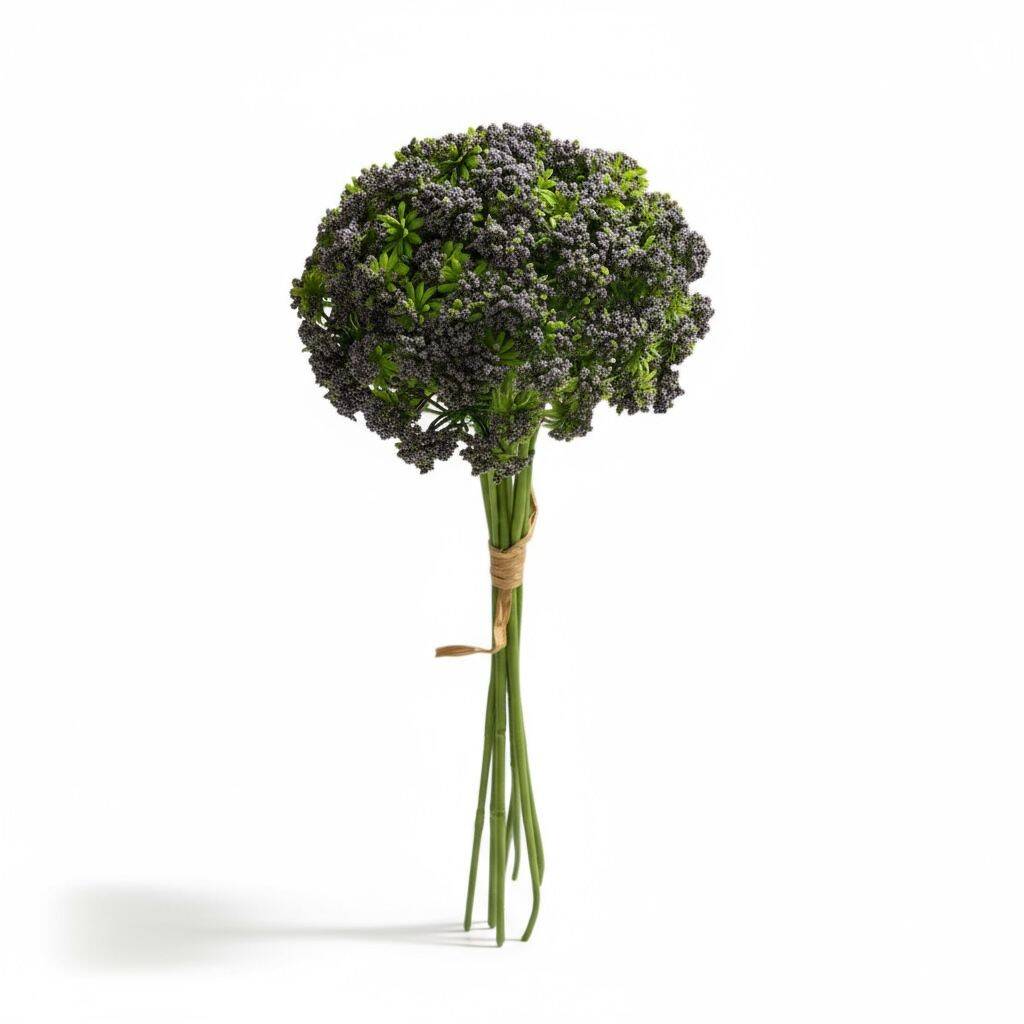 Renkli Tomurcuk Plastik Borulu 9 Kafa Antrasit ZMT-812 - 1