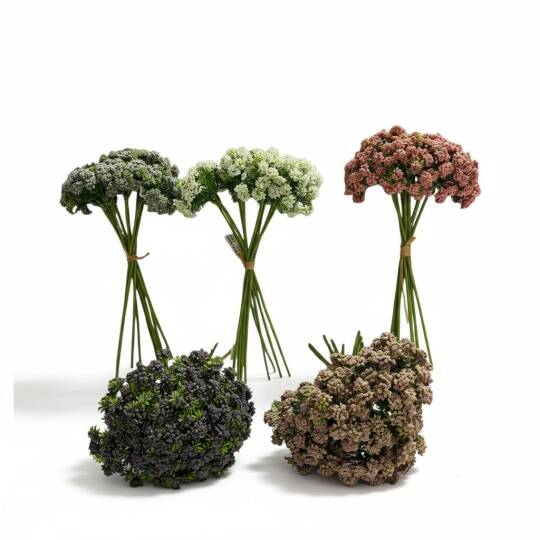 Renkli Tomurcuk Plastik Borulu 9 Kafa Antrasit ZMT-812 - 5