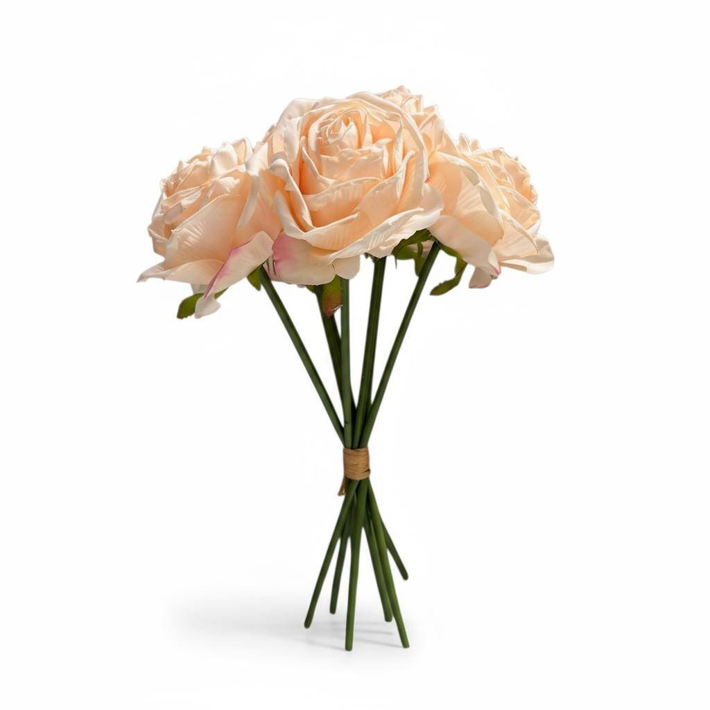 Yapay Gül Plastik Borulu 7 Kafa Pudra ZMT-821 - 1